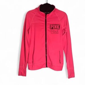 Victoria’s Secret PINK Ultimate Full-Zip Athletic Track Jacket — Small / Petite